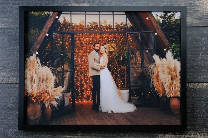 40x55 Lüx Duvar Çerçeve (Siyah)