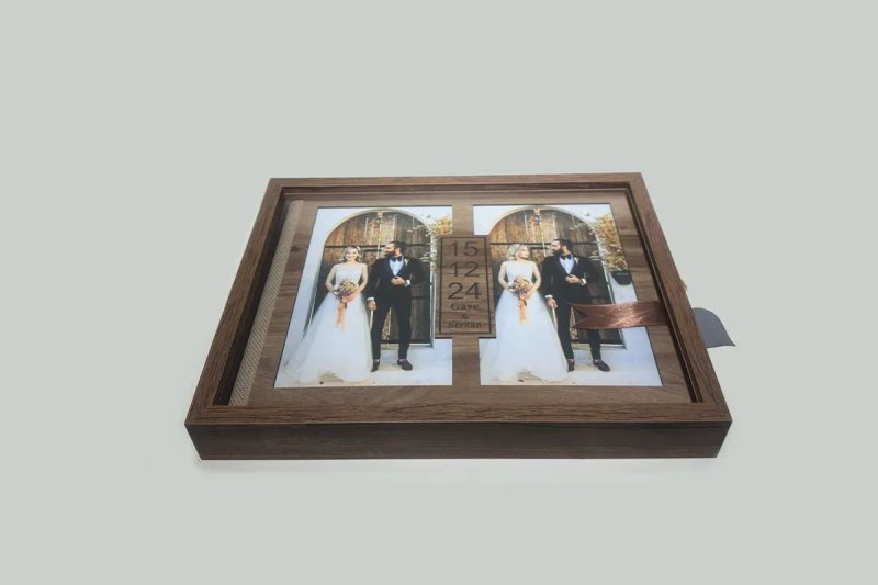 Plexi Kutu (Ceviz) (25x50 Avantaj)